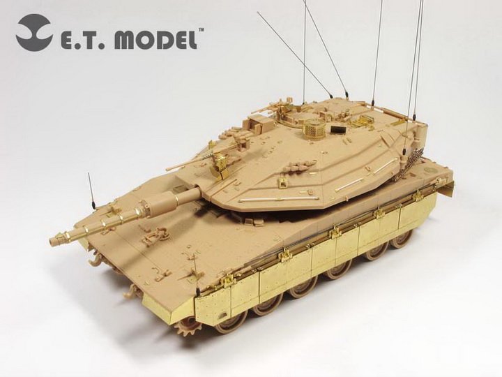 1/35 现代以色列梅卡瓦4型主战坦克改造蚀刻片(配爱德美13213)