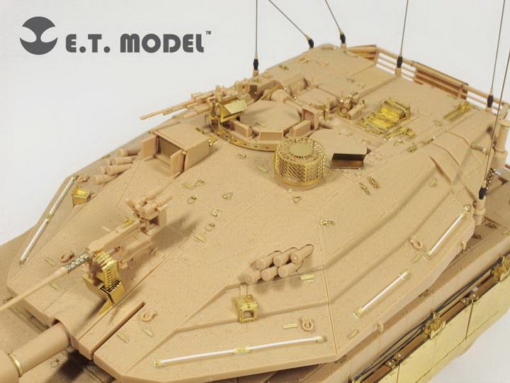 1/35 现代以色列梅卡瓦4型主战坦克改造蚀刻片(配爱德美13213) - 点击图像关闭