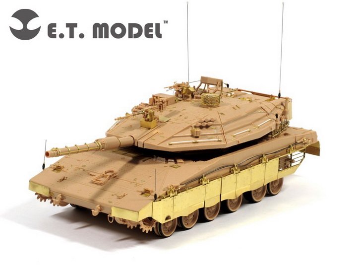1/35 现代以色列梅卡瓦4型坦克改造蚀刻片(配Hobby Boss 82429)