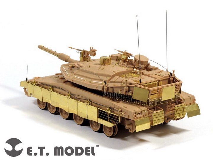 1/35 现代以色列梅卡瓦4型坦克改造蚀刻片(配Hobby Boss 82429)
