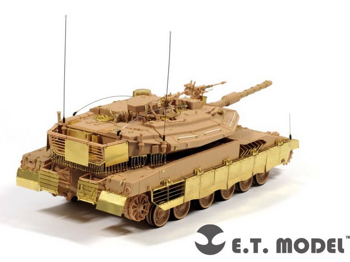 1/35 现代以色列梅卡瓦4型坦克改造蚀刻片(配Hobby Boss 82429)