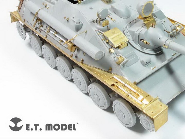 1/35 现代俄罗斯 ASU-85 空降坦克挡泥板改造蚀刻片(配小号手)