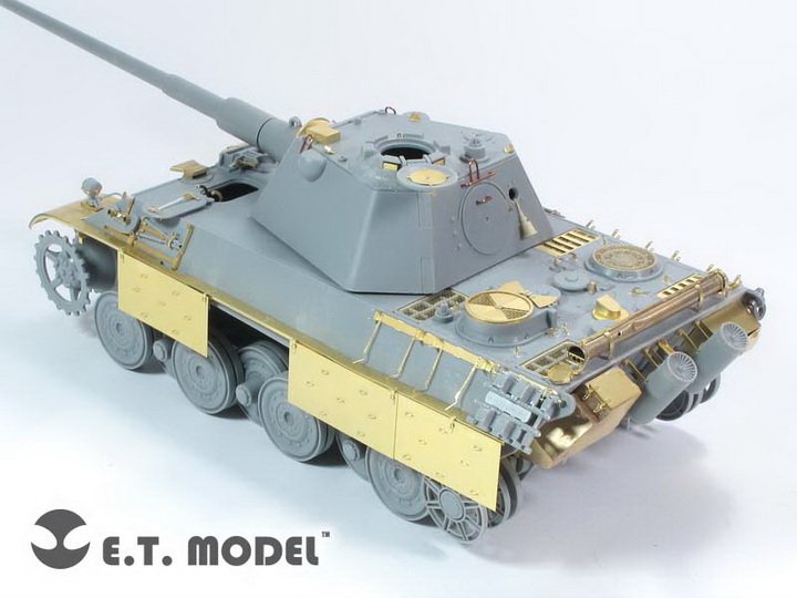 1/35 二战德国豹式中坦克II型改造蚀刻片(配威龙) - 点击图像关闭