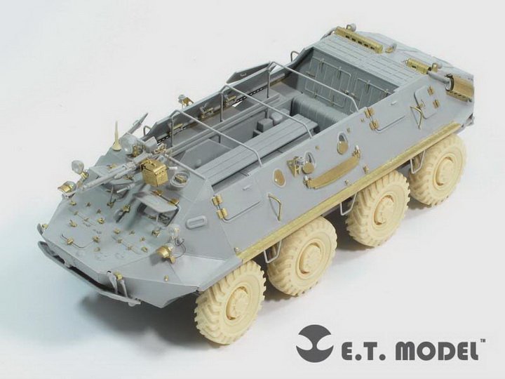 1/35 现代俄罗斯 BTR-60P 轮式装甲车改造蚀刻片(配小号手01542)