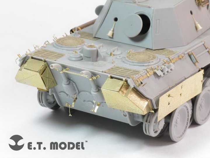 1/35 二战德国豹式中型坦克D型改造蚀刻片(配威龙)