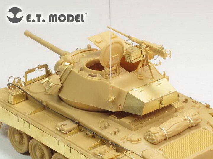 1/35 二战美国 M24 霞飞轻型坦克初期型改造蚀刻片(配威骏35069) - 点击图像关闭