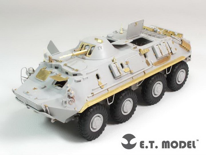 1/35 现代俄罗斯 BTR-60PB 轮式装甲车改造蚀刻片(配小号手01544)