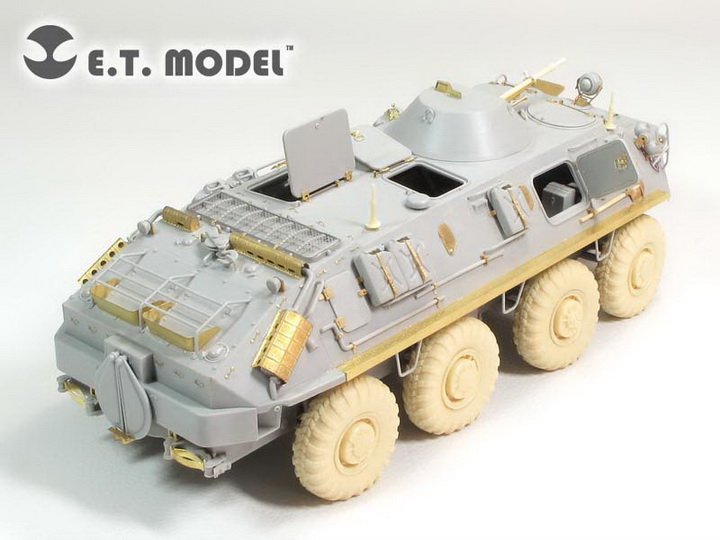 1/35 现代俄罗斯 BTR-60PB 轮式装甲车改造蚀刻片(配小号手01544)