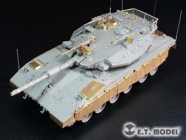 1/35 现代以色列梅卡瓦3D型主战坦克改造蚀刻片(配Meng TS-001)