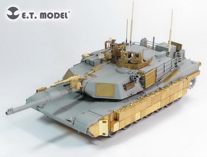 1/35 现代美国 M1A1 TUSK I 艾布拉姆斯主战坦克改造蚀刻片(配威龙3535) - 点击图像关闭