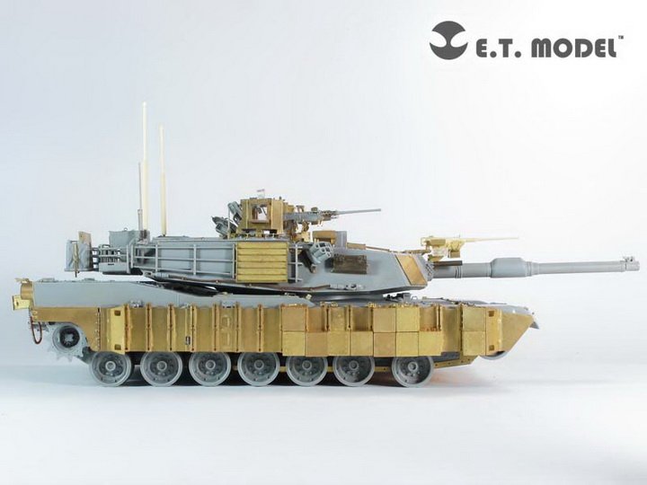 1/35 现代美国 M1A1 TUSK I 艾布拉姆斯主战坦克改造蚀刻片(配威龙3535) - 点击图像关闭