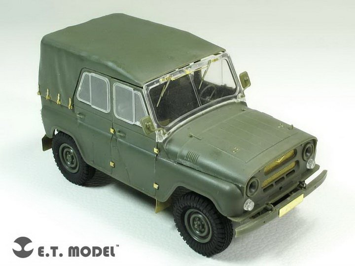 1/35 现代苏联 UAZ-469 军用吉普车改造蚀刻片(配小号手02327) - 点击图像关闭