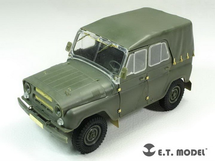 1/35 现代苏联 UAZ-469 军用吉普车改造蚀刻片(配小号手02327) - 点击图像关闭