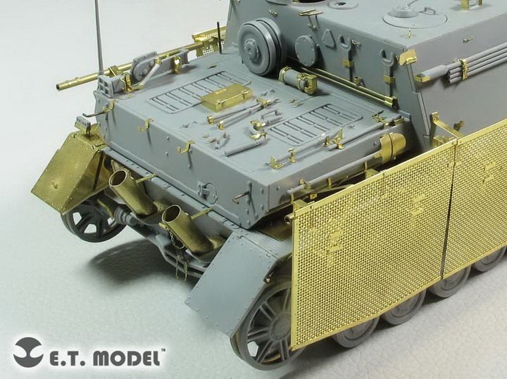 1/35 二战德国四号歼击车L/70(A)型改造蚀刻片(配威龙)