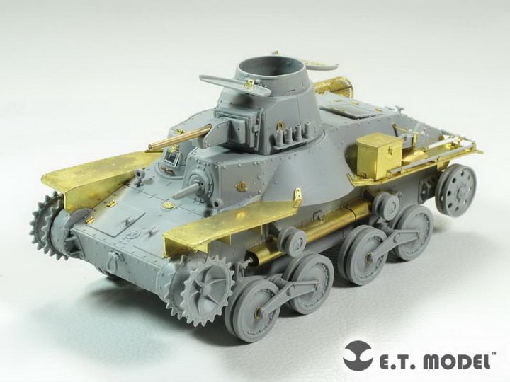 1/35 二战日本九五式轻型坦克初期型改造蚀刻片(配威龙6767) - 点击图像关闭