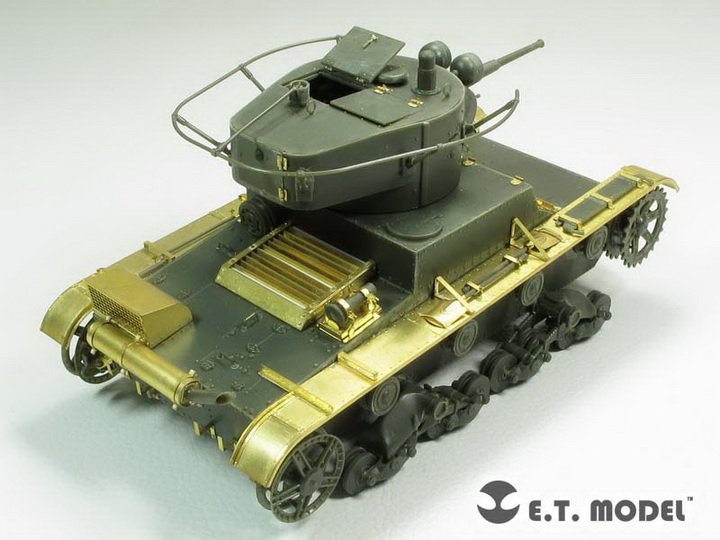 1/35 二战苏联 T-26 轻型坦克1935年型改造蚀刻片(配Hobby Boss 82496) - 点击图像关闭