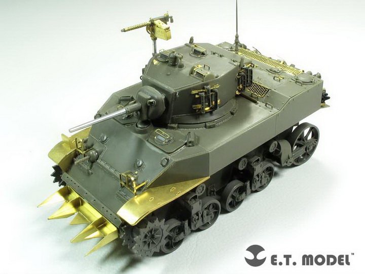 1/35 二战美国 M5A1 斯图亚特轻型坦克初期型改造蚀刻片(配AFV Club) - 点击图像关闭