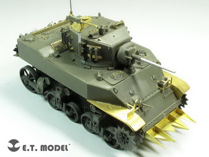 1/35 二战美国 M5A1 斯图亚特轻型坦克初期型改造蚀刻片(配AFV Club) - 点击图像关闭