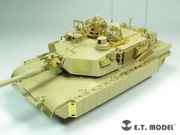 1/35 现代美国 M1A2 SEP TUSK I/II 主战坦克改造蚀刻片(配田宫35326)