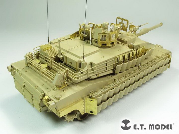 1/35 现代美国 M1A2 SEP TUSK I/II 主战坦克改造蚀刻片(配田宫35326)