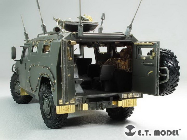 1/35 现代俄罗斯 GAZ-2330 虎式装甲车内部改造蚀刻片(配Meng VS-003)