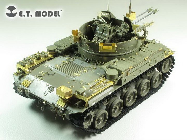 1/35 越战美国 M42A1 自行防空炮后期型改造蚀刻片(配AFV Club) - 点击图像关闭