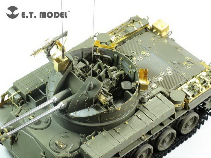 1/35 越战美国 M42A1 自行防空炮后期型改造蚀刻片(配AFV Club)