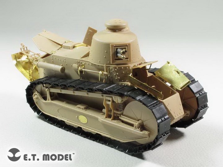 1/35 一战法国 FT-17 雷诺轻型坦克铸造炮塔型改造蚀刻片(配Meng TS-008)