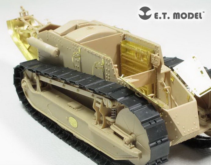 1/35 一战法国 FT-17 雷诺轻型坦克铸造炮塔型改造蚀刻片(配Meng TS-008)