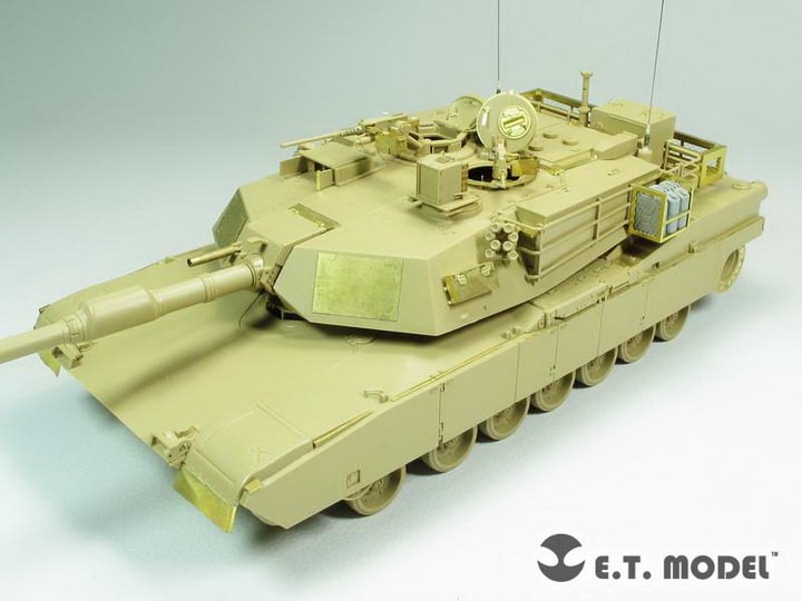 1/35 现代美国 M1A1 主战坦克改造蚀刻片(配田宫35269)