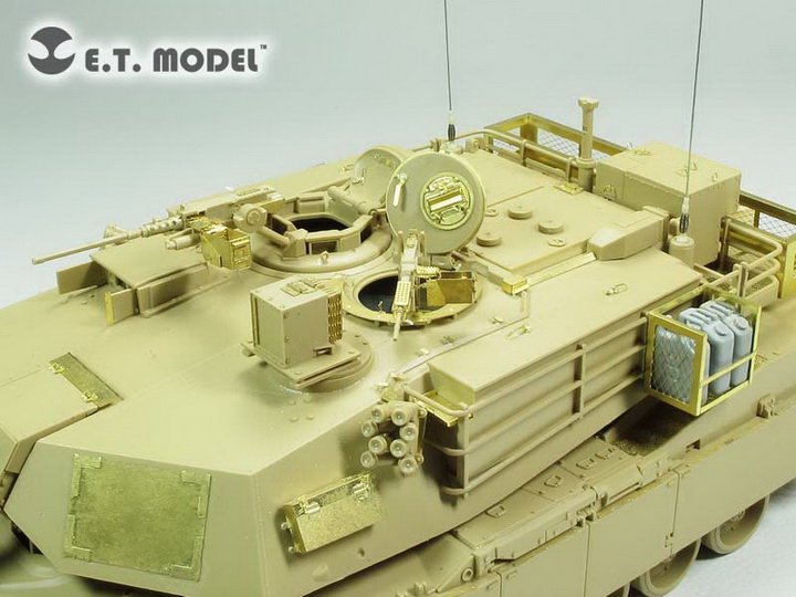 1/35 现代美国 M1A1 主战坦克改造蚀刻片(配田宫35269) - 点击图像关闭