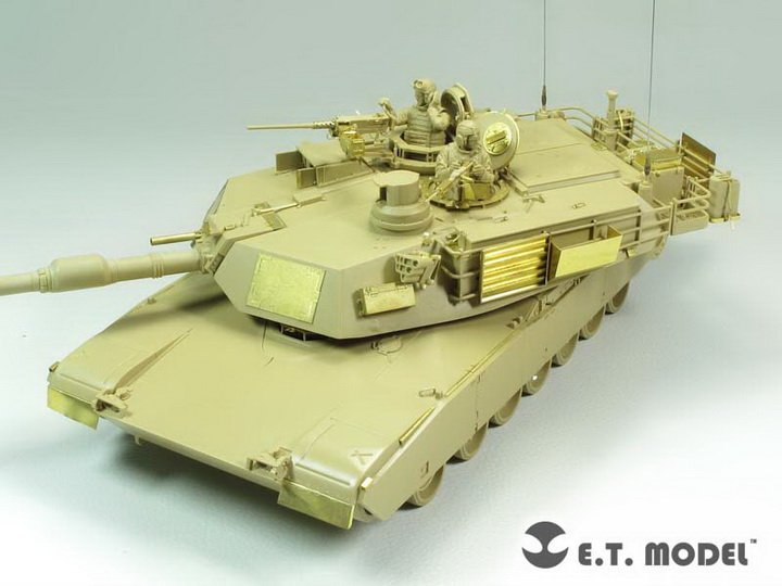1/35 现代美国 M1A2 AIM 主战坦克改造蚀刻片(配田宫35269)
