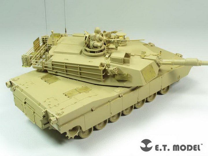 1/35 现代美国 M1A2 AIM 主战坦克改造蚀刻片(配田宫35269) - 点击图像关闭