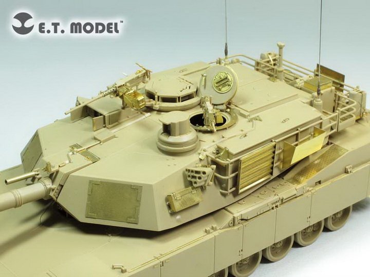 1/35 现代美国 M1A2 AIM 主战坦克改造蚀刻片(配田宫35269) - 点击图像关闭