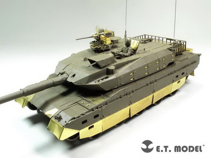 1/35 现代日本10式主战坦克改造蚀刻片(配田宫35329)
