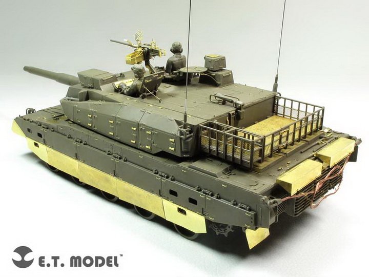 1/35 现代日本10式主战坦克改造蚀刻片(配田宫35329)