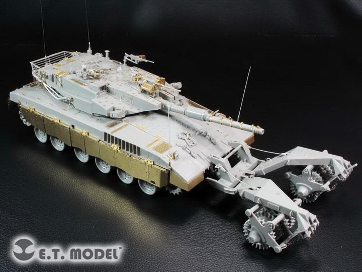 1/35 现代以色列梅卡瓦3(BAZ)型主战坦克改造蚀刻片(配Meng TS-005)