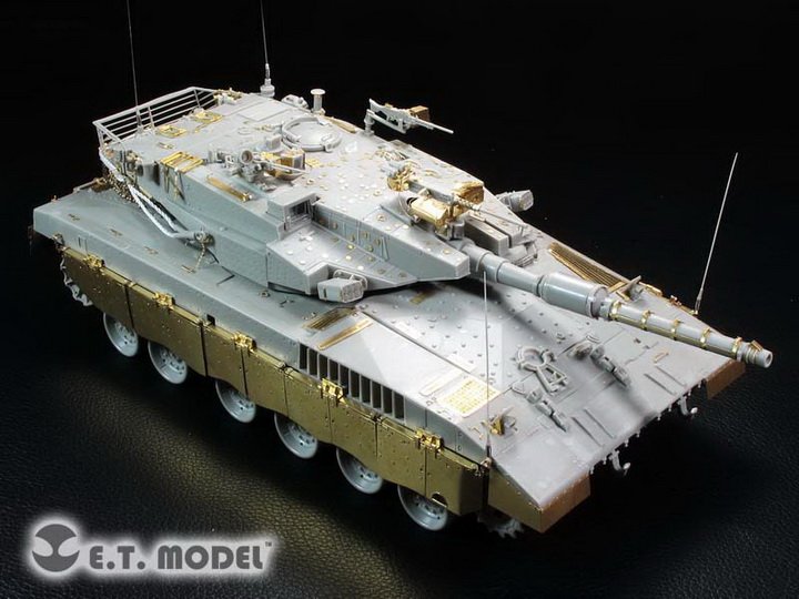 1/35 现代以色列梅卡瓦3(BAZ)型主战坦克改造蚀刻片(配Meng TS-005)
