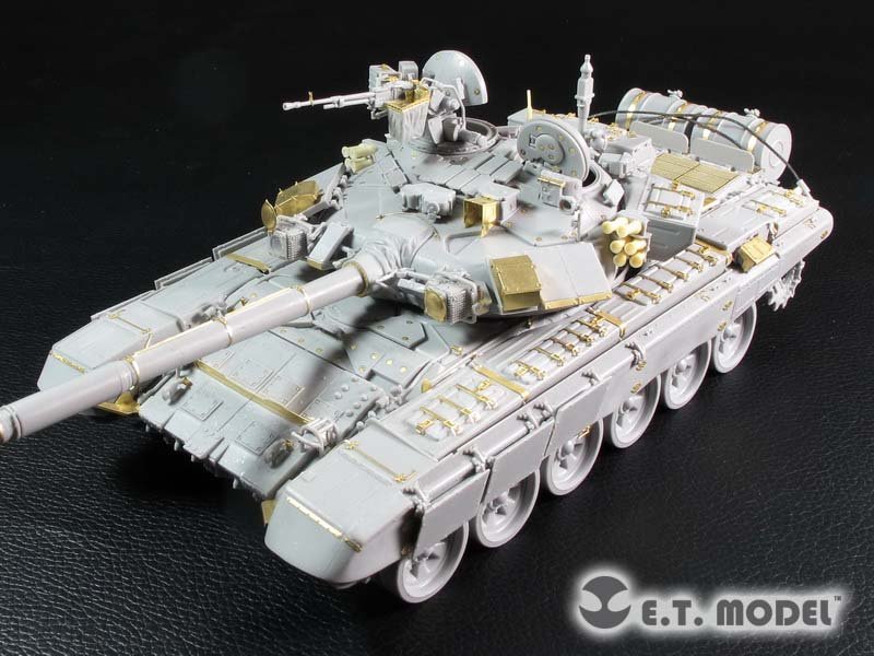 1/35 现代俄罗斯 T-90 主战坦克铸造炮塔型改造蚀刻片(配小号手05560) - 点击图像关闭