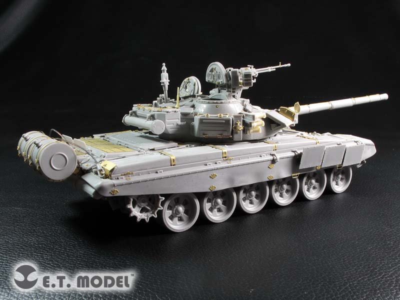 1/35 现代俄罗斯 T-90 主战坦克铸造炮塔型改造蚀刻片(配小号手05560) - 点击图像关闭