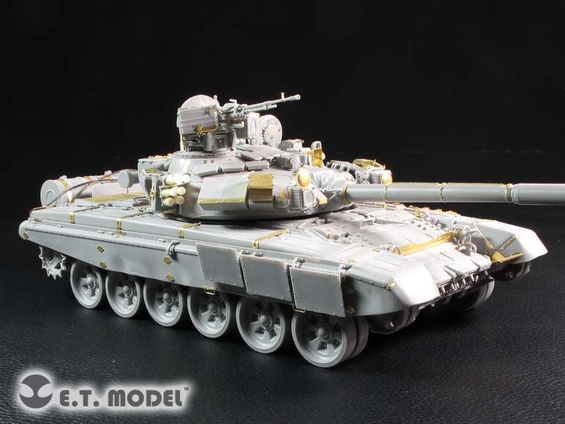 1/35 现代俄罗斯 T-90 主战坦克铸造炮塔型改造蚀刻片(配小号手05560)