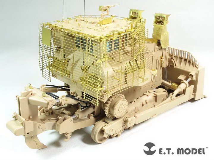 1/35 现代以色列 D9R 装甲推土机栅栏装甲改造蚀刻片(配Meng SS-002)