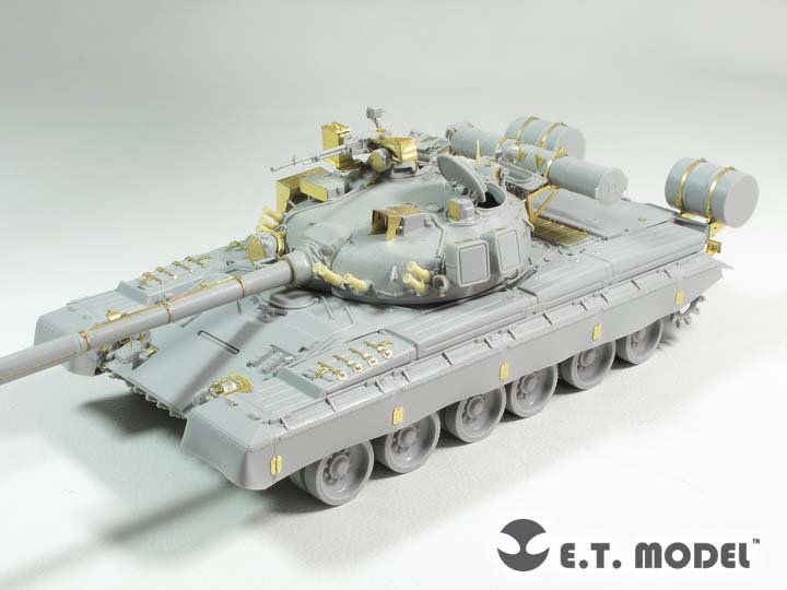 1/35 现代俄罗斯 T-80B 主战坦克改造蚀刻片(配小号手05565)
