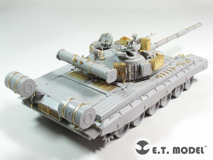 1/35 现代俄罗斯 T-80B 主战坦克改造蚀刻片(配小号手05565) - 点击图像关闭