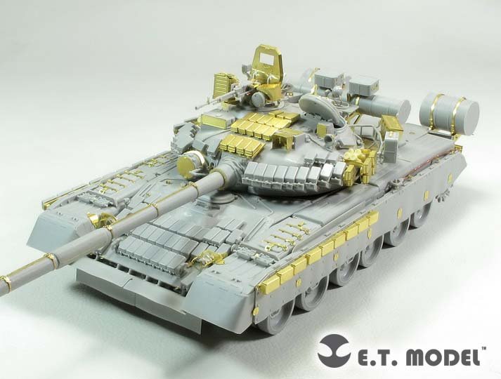 1/35 现代俄罗斯 T-80BV 主战坦克改造蚀刻片(配小号手05566)