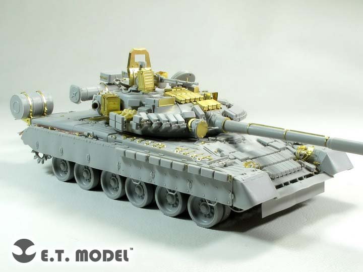 1/35 现代俄罗斯 T-80BV 主战坦克改造蚀刻片(配小号手05566)