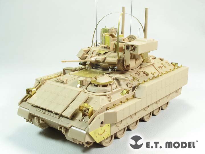 1/35 现代美国 M3A3 BUSK III 布雷德利骑兵战车改造蚀刻片(配Meng SS-006)