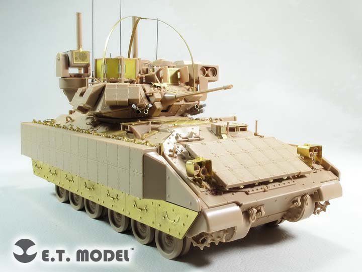 1/35 现代美国 M3A3 BUSK III 布雷德利骑兵战车改造蚀刻片(配Meng SS-006) - 点击图像关闭