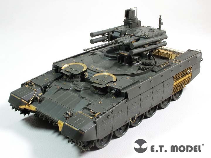 1/35 现代俄罗斯 BMPT 终结者火力支援车改造蚀刻片(配Meng TS-010)