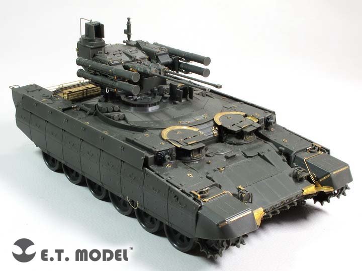 1/35 现代俄罗斯 BMPT 终结者火力支援车改造蚀刻片(配Meng TS-010) - 点击图像关闭